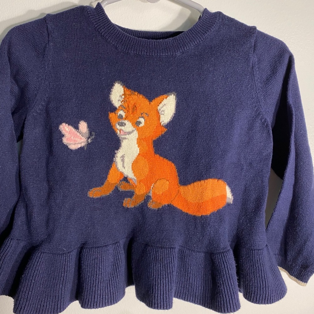 Disney Fox & Hound Baby Gap Sweater